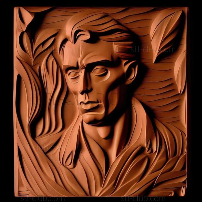 3D model ErnLudwig Kirchner (STL)